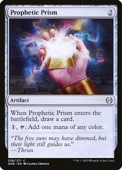 Phyrexia: All Will Be One - 238 - Prophetic Prism - Common - Foil