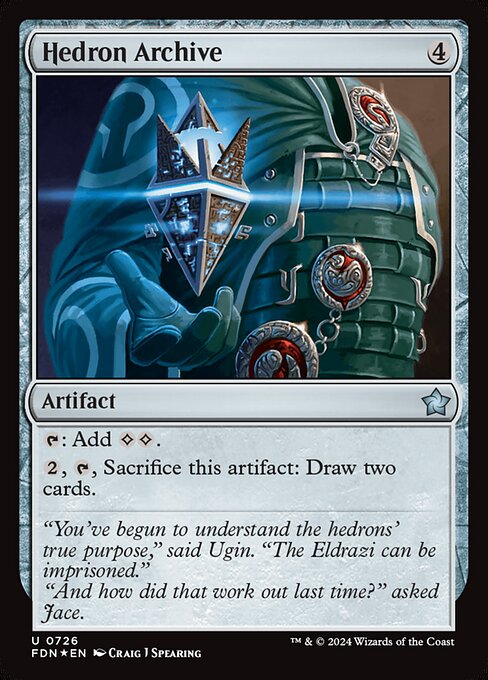 Foundations - 726 - Hedron Archive - Uncommon - Foil