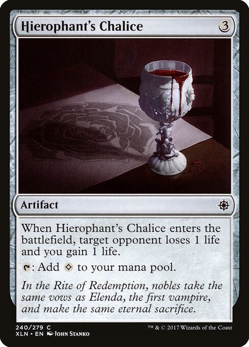 Ixalan - 240 - Hierophant's Chalice - Common - Foil