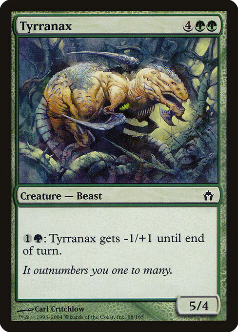 Fifth Dawn - 98 - Tyrranax - Common - Foil