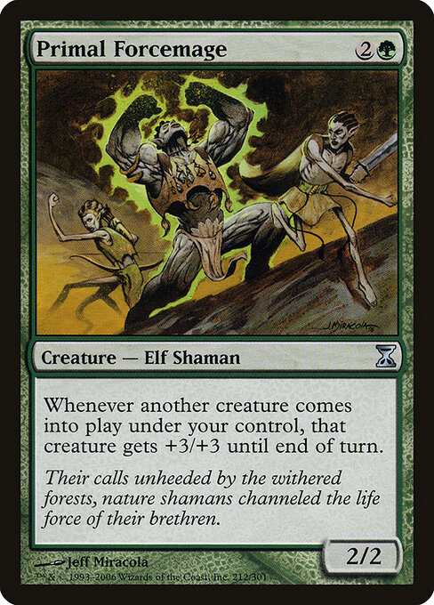 Time Spiral - 212 - Primal Forcemage - Uncommon - Foil