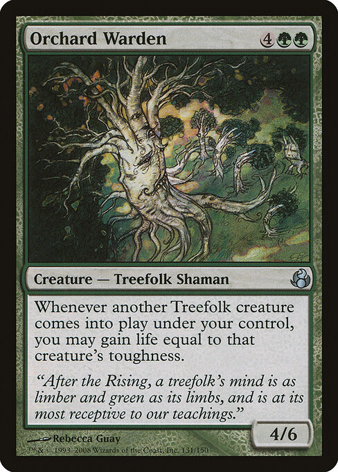 Morningtide - 131 - Orchard Warden - Uncommon - Foil