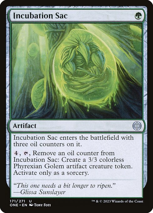 Phyrexia: All Will Be One - 171 - Incubation Sac - Uncommon - Foil