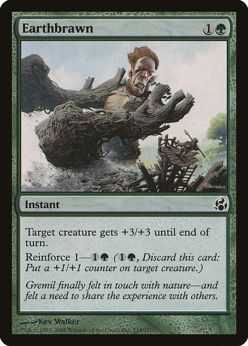 Morningtide - 119 - Earthbrawn - Common - Foil