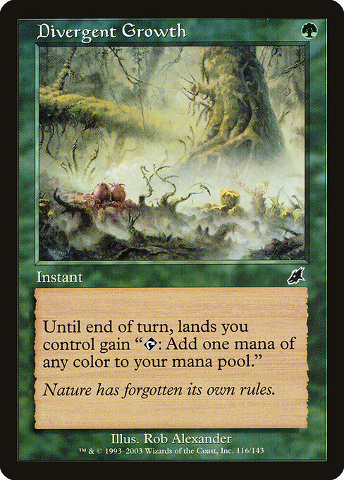 Scourge - 116 - Divergent Growth - Common - Foil