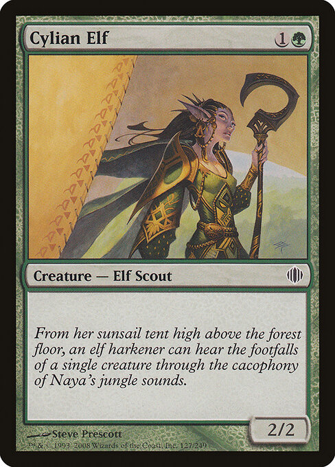 Shards of Alara - 127 - Cylian Elf - Common - Foil