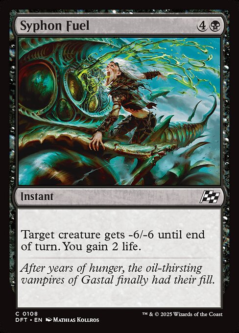 Aetherdrift - 108 - Syphon Fuel - Common - Foil
