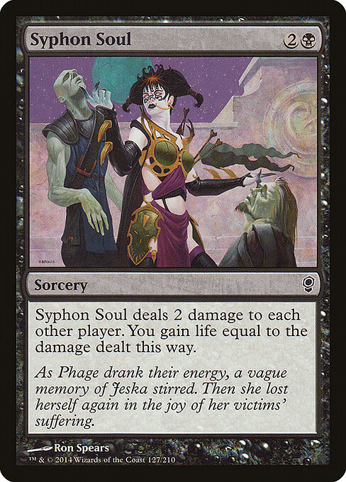 Conspiracy - 127 - Syphon Soul - Common - Foil