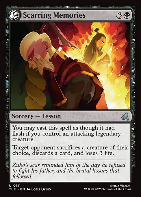 Avatar: The Last Airbender Eternal - 111 - Scarring Memories - Uncommon - Foil