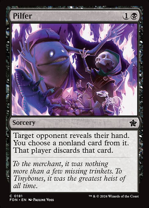 Foundations - 181 - Pilfer - Common - Foil