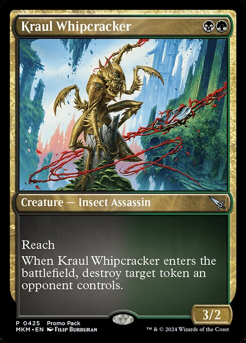 Murders at Karlov Manor - 425 - Kraul Whipcracker - Uncommon - Foil