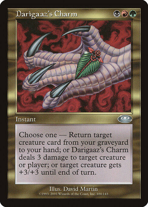 Planeshift - 100 - Darigaaz's Charm - Uncommon - Foil