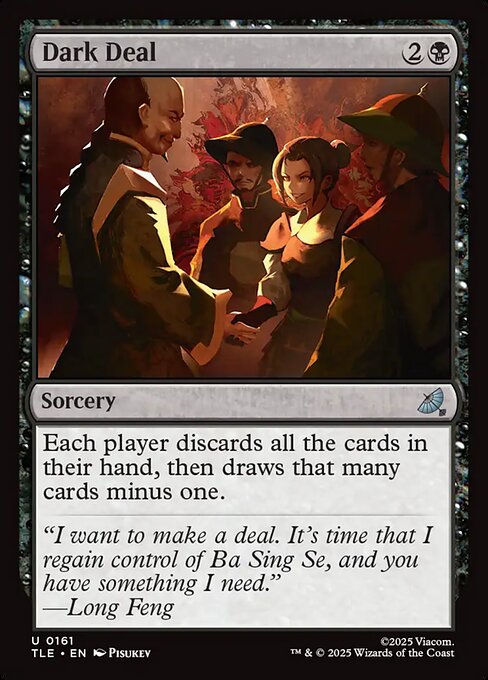 Avatar: The Last Airbender Eternal - 161 - Dark Deal - Uncommon - Foil