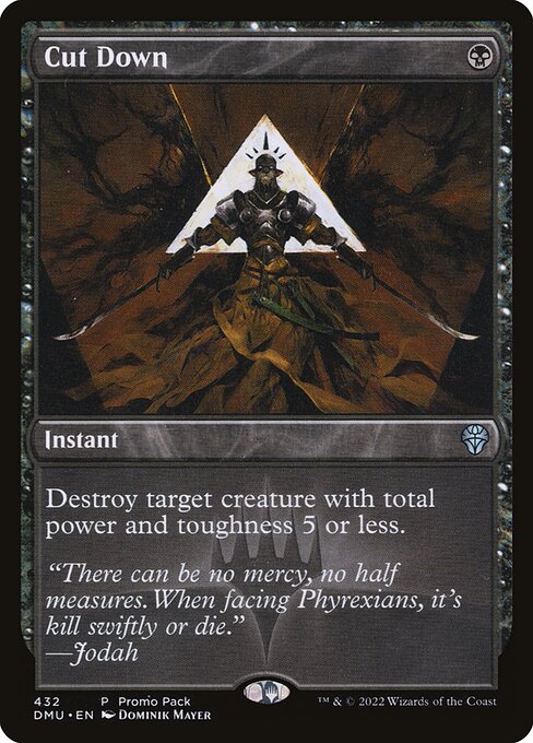 Dominaria United - 432 - Cut Down - Uncommon - Foil