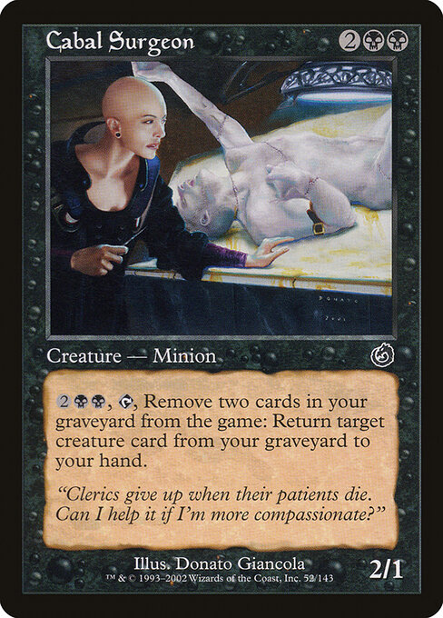 Torment - 52 - Cabal Surgeon - Common - Foil