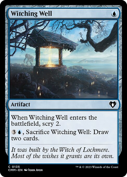 Commander Masters - 135 - Witching Well - Common - Foil