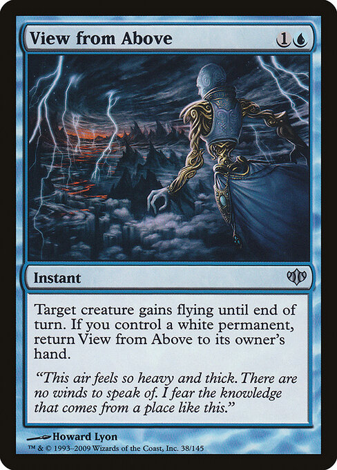Conflux - 38 - View from Above - Uncommon - Foil