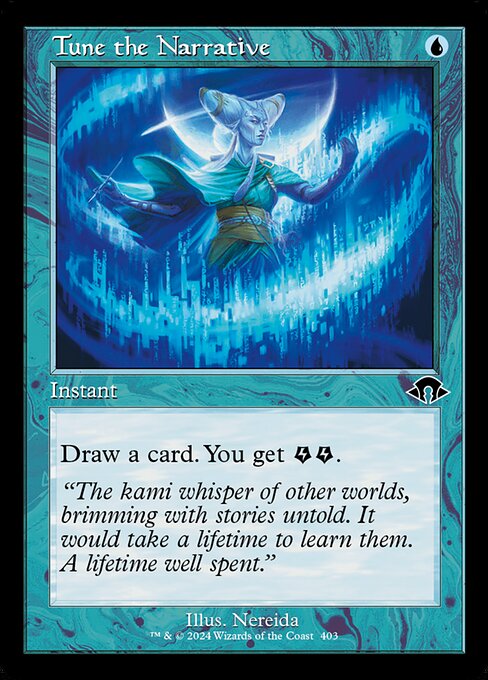 Modern Horizons 3 - 403 - Tune the Narrative - Common - Foil