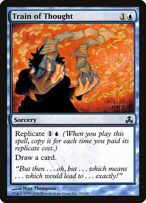 Guildpact - 39 - Train of Thought - Common - Foil