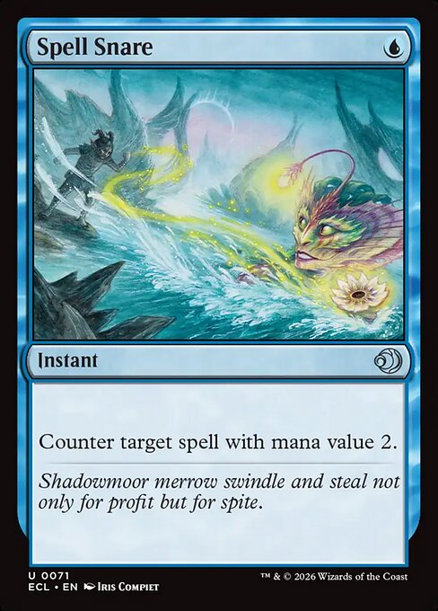 Lorwyn Eclipsed - 71 - Spell Snare - Uncommon - Foil