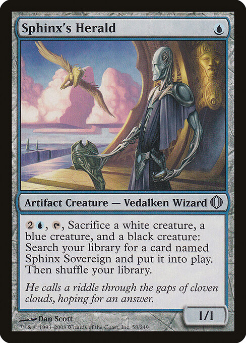 Shards of Alara - 58 - Sphinx's Herald - Uncommon - Foil