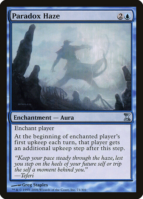 Time Spiral - 71 - Paradox Haze - Uncommon - Foil