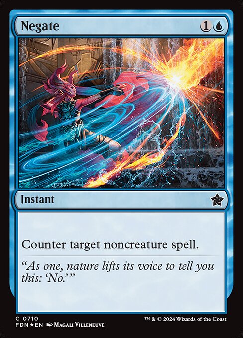 Foundations - 710 - Negate - Common - Foil