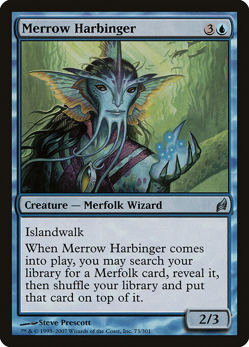 Lorwyn - 73 - Merrow Harbinger - Uncommon - Foil