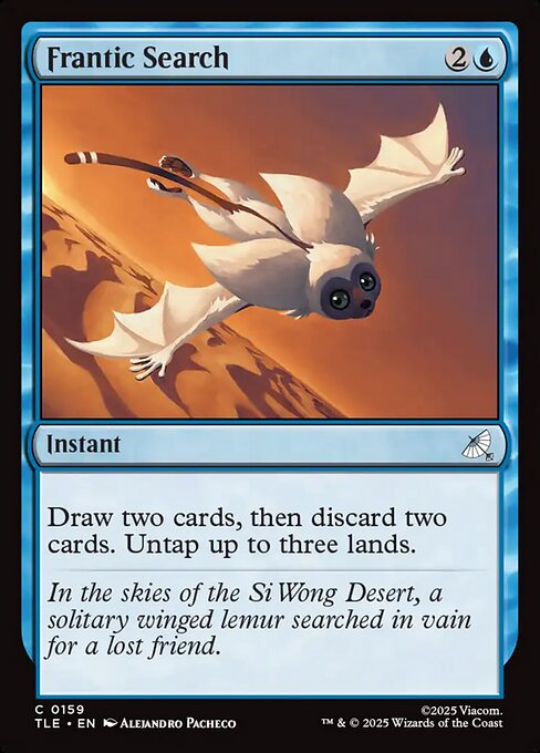 Avatar: The Last Airbender Eternal - 159 - Frantic Search - Common - Foil