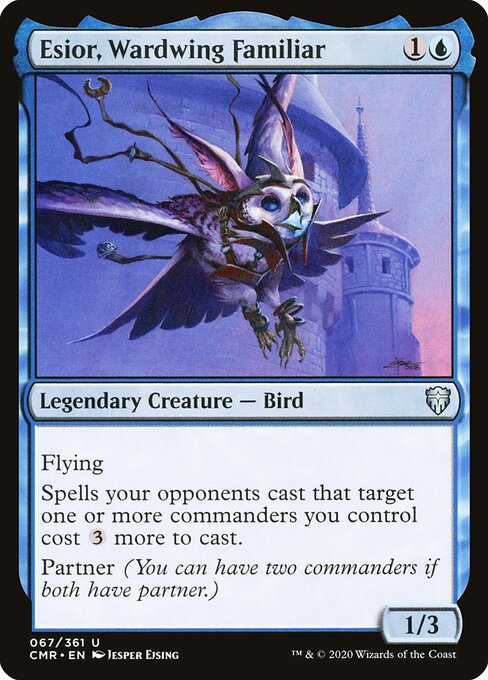 Commander Legends - 67 - Esior, Wardwing Familiar - Uncommon - Foil
