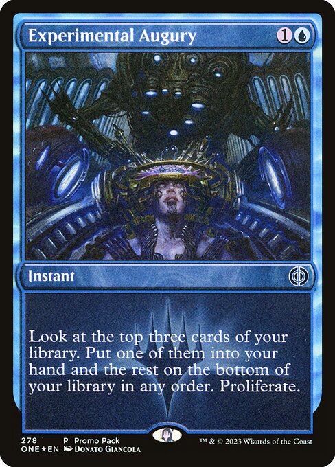 Phyrexia: All Will Be One - 278 - Experimental Augury - Common - Foil
