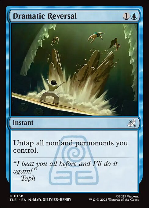 Avatar: The Last Airbender Eternal - 158 - Dramatic Reversal - Common - Foil
