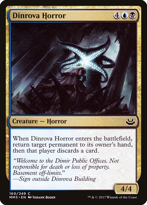 Modern Masters 2017 - 160 - Dinrova Horror - Common - Foil
