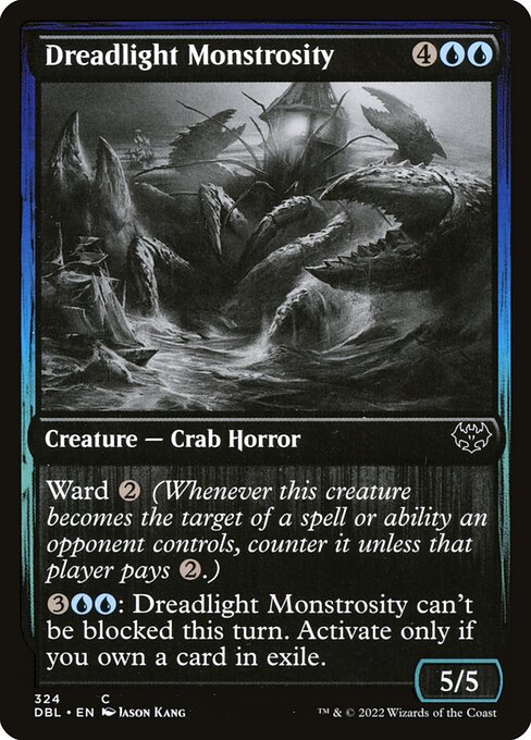 Innistrad: Double Feature - 324 - Dreadlight Monstrosity - Common - Foil