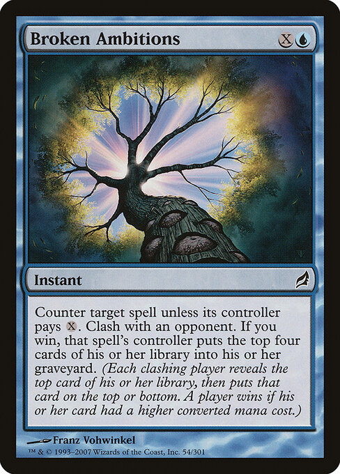 Lorwyn - 54 - Broken Ambitions - Common - Foil