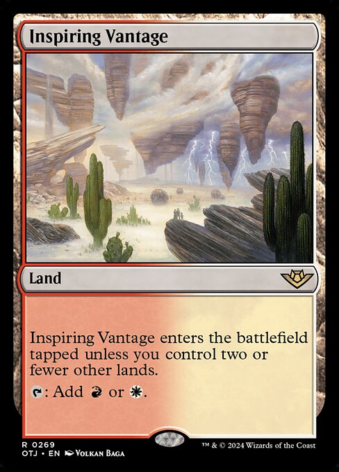 Outlaws of Thunder Junction - 269 - Inspiring Vantage - Rare