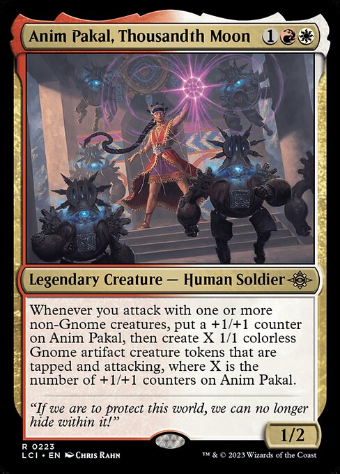 The Lost Caverns of Ixalan - 223 - Anim Pakal, Thousandth Moon - Rare