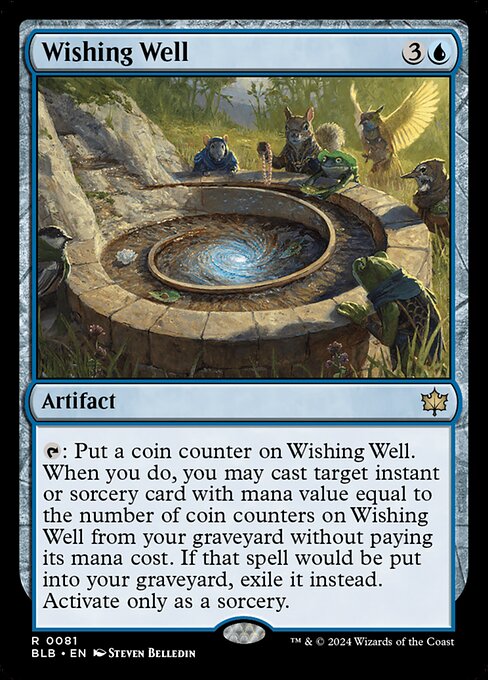 Bloomburrow - 81 - Wishing Well - Rare - Foil