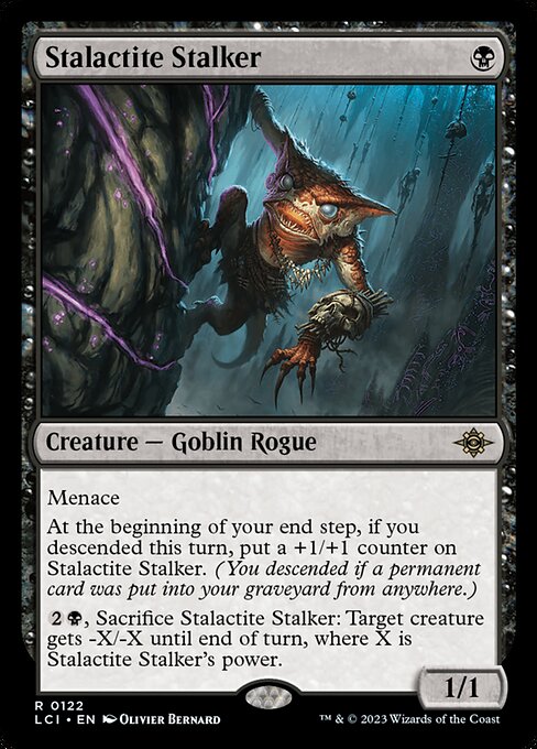The Lost Caverns of Ixalan - 122 - Stalactite Stalker - Rare