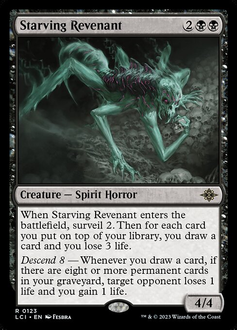 The Lost Caverns of Ixalan - 123 - Starving Revenant - Rare