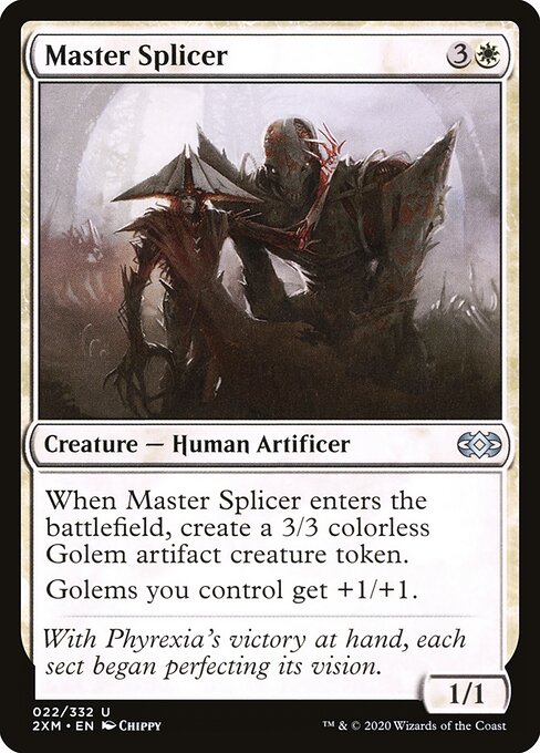 Double Masters - 22 - Master Splicer - Uncommon - Foil
