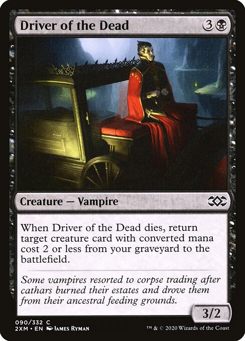 Double Masters - 90 - Driver of the Dead - Common - Foil