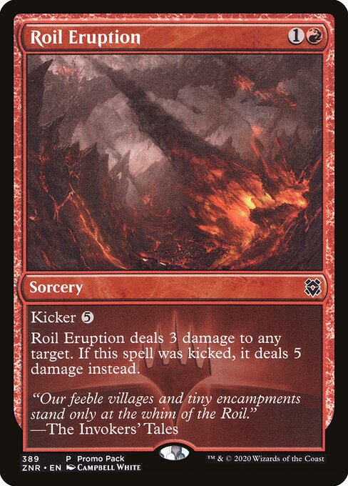 Zendikar Rising - 389 - Roil Eruption - Common - Foil