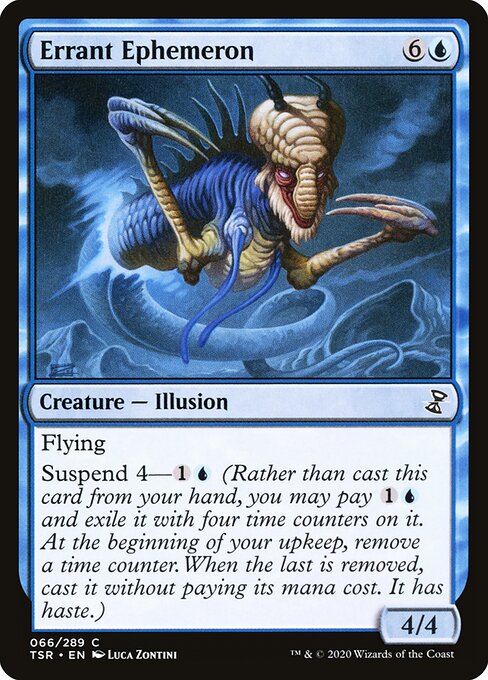 Time Spiral Remastered - 66 - Errant Ephemeron - Common - Foil