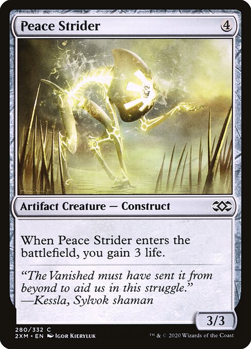Double Masters - 280 - Peace Strider - Common - Foil