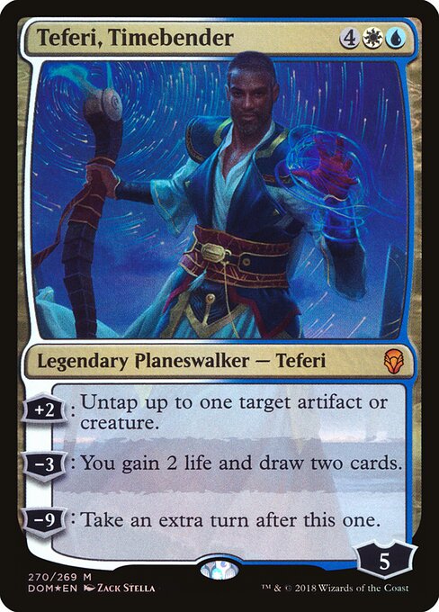Dominaria - 270 - Teferi, Timebender - Mythic - Foil