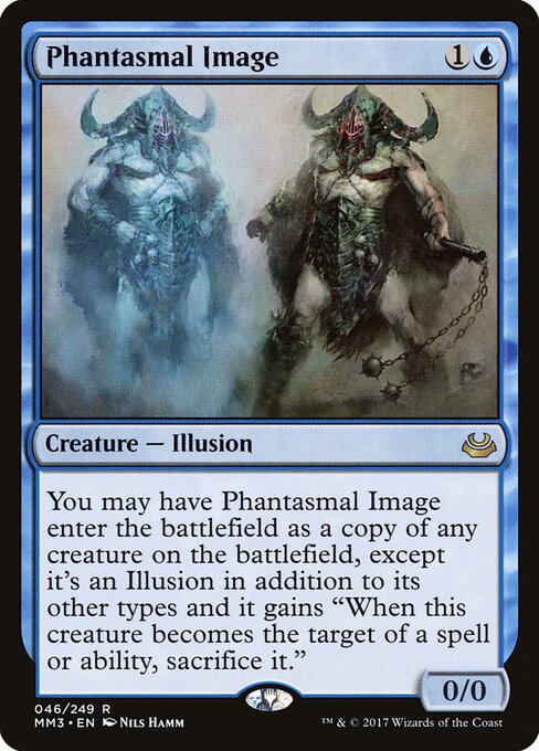 Modern Masters 2017 - 46 - Phantasmal Image - Rare - Foil