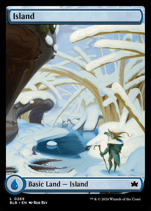 Bloomburrow - 269 - Island - Common - Foil