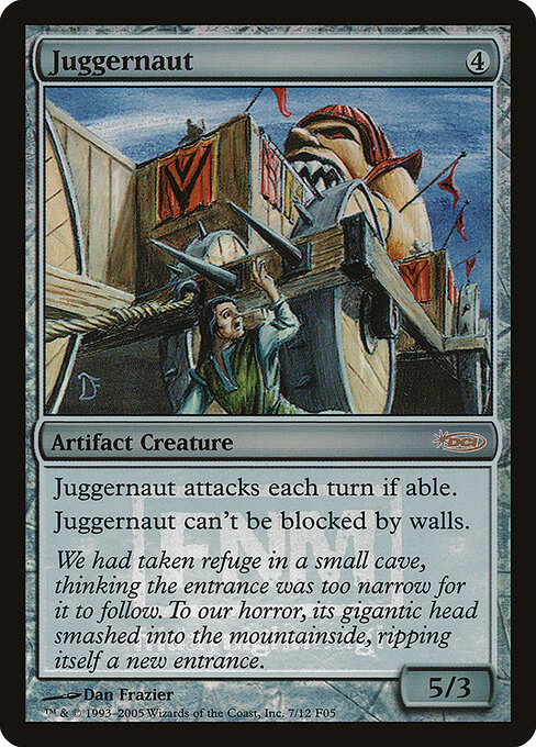 Friday Night Magic 2005 - 7 - Juggernaut - Rare - Foil
