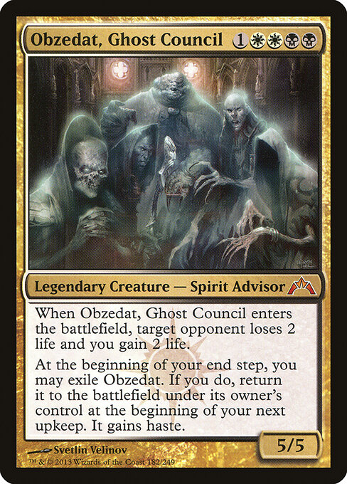 Gatecrash - 182 - Obzedat, Ghost Council - Mythic - Foil